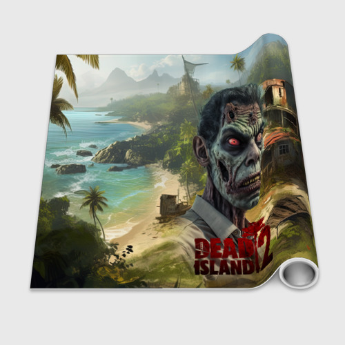 Бумага для упаковки 3D Zombie dead island 2 - фото 2