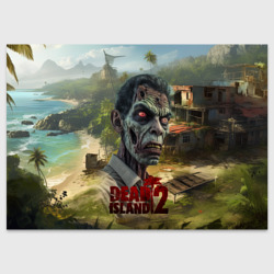 Поздравительная открытка Zombie dead island 2