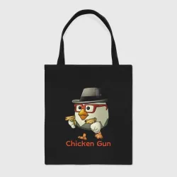 Шоппер BioNature Чикен ган - курочка в шляпе