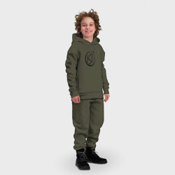 Детский костюм хлопок Oversize Чикен ган - вектор лого - фото 2