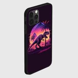 Чехол для iPhone 12 Pro Retrowave Trex - фото 2