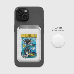 Картхолдер Magsafe магнитный Ramones rock away beach - фото 2