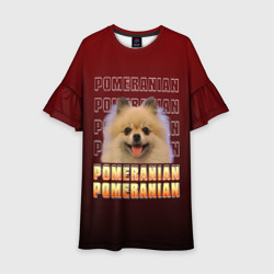 Детское платье 3D Pomeranian