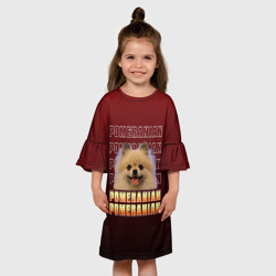 Детское платье 3D Pomeranian - фото 2