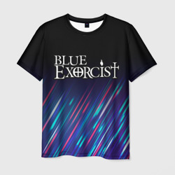 Мужская футболка 3D Blue Exorcist stream