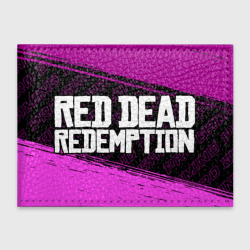 Обложка для студенческого билета Red Dead Redemption pro gaming: надпись и символ