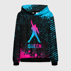 Мужская толстовка 3D Queen - neon gradient