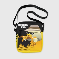 Сумка через плечо 3D Цыпленок с автоматом