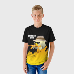 Детская футболка 3D Цыпленок с автоматом - фото 2