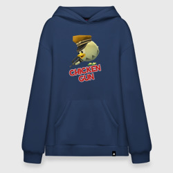 Худи SuperOversize хлопок Chicken Gun logo