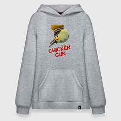 Худи SuperOversize хлопок Chicken Gun logo