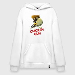 Худи SuperOversize хлопок Chicken Gun logo