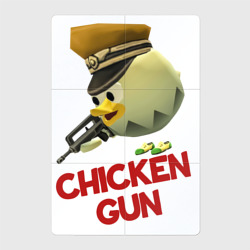 Магнитный плакат 2Х3 Chicken Gun logo