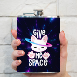 Фляга Котик и космос - give my space - фото 2