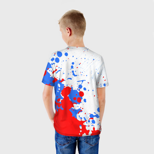 Детская футболка 3D Россия 2024, цвет 3D печать - фото 4