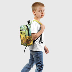 Детский рюкзак 3D Поле подсолнухов - фото 2