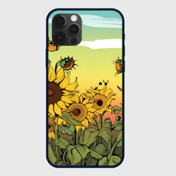 Чехол для iPhone 12 Pro Поле подсолнухов