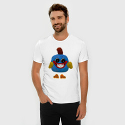 Мужская футболка хлопок Slim Хагги Вагги Chicken - Chicken Gun - фото 2