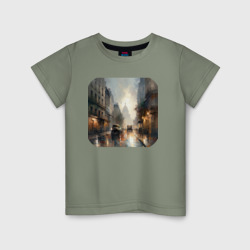 Детская футболка хлопок Улица старого города
