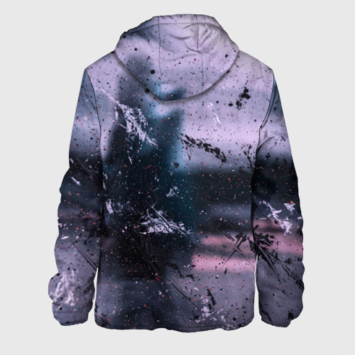 Мужская куртка 3D Пурпурный туман, цвет 3D печать - фото 2