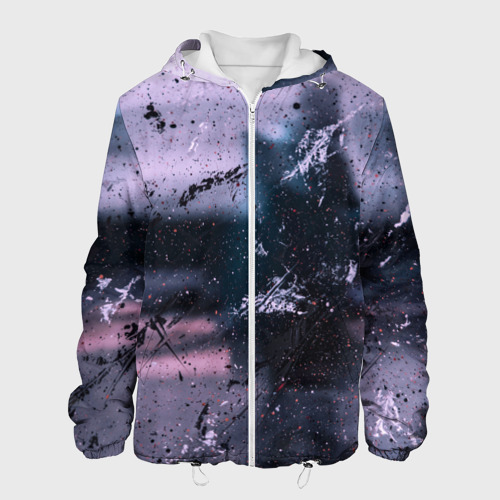 Мужская куртка 3D Пурпурный туман, цвет 3D печать
