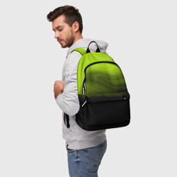 Рюкзак 3D Зелено-черный дым - Хуф и Ся - фото 2