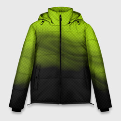 Мужская зимняя куртка 3D Зелено-черный дым - Хуф и Ся