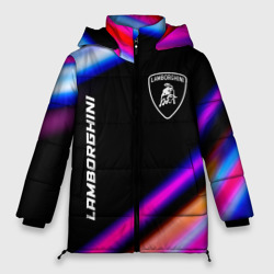 Женская зимняя куртка Oversize Lamborghini Speed lights