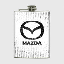 Фляга Mazda с потертостями на светлом фоне