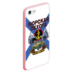 Чехол для iPhone 5/5S матовый Морская пехота - где мы, там победа! - фото 2