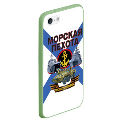 Чехол для iPhone 5/5S матовый Морская пехота - где мы, там победа! - фото 2