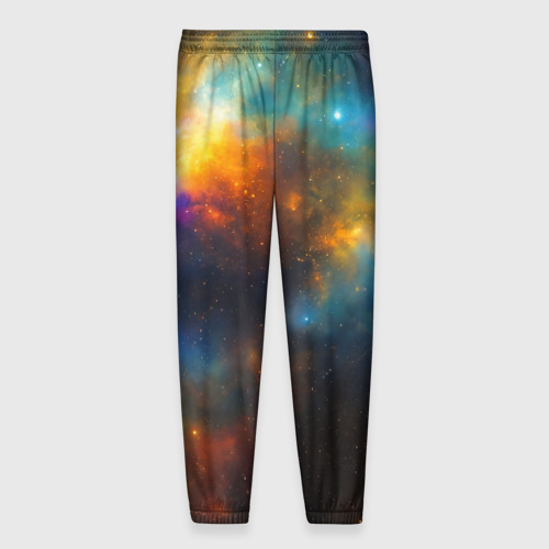 Мужские брюки 3D с принтом Небесная картина, вид сзади #1