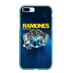 Чехол для iPhone 7Plus/8 Plus матовый Ramones Road to ruin
