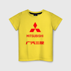 Детская футболка хлопок Mitsubishi sign