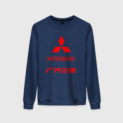 Женский свитшот хлопок Mitsubishi sign