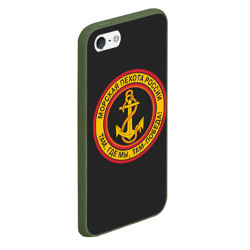 Чехол для iPhone 5/5S матовый Морская пехота России - ВМФ - фото 2