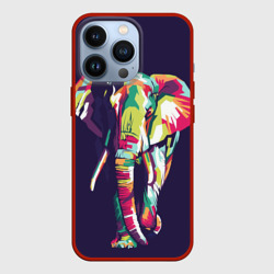 Чехол для iPhone 13 Pro По улице слона водили