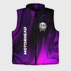 Мужской жилет утепленный 3D Motorhead violet plasma