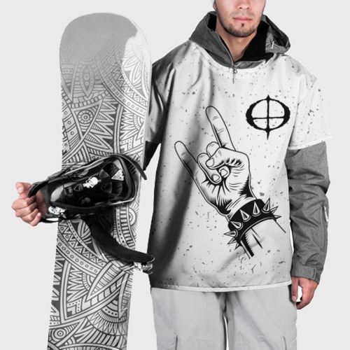 Накидка на куртку 3D Ozzy Osbourne и рок символ, цвет 3D печать