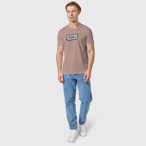 Мужская футболка хлопок с принтом Vagodroch tag N36, вид сбоку #3