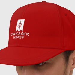 Кепка снепбек с прямым козырьком Crusader Kings logo