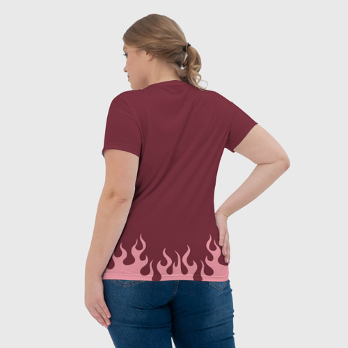 Женская футболка 3D Красотка Модеус, цвет 3D печать - фото 7