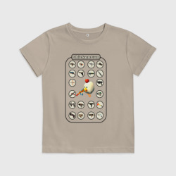 Детская футболка хлопок ChickenGun GUN