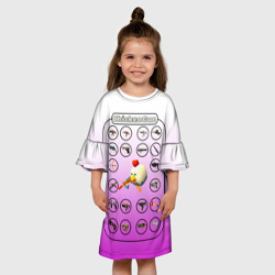 Детское платье 3D ChickenGun powerful - фото 2