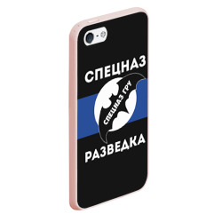 Чехол для iPhone 5/5S матовый Спецназ ГРУ - разведка - фото 2