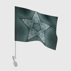 Флаг для автомобиля Звёздочный древний набор сигилов