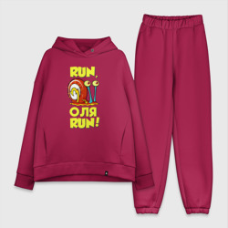 Женский костюм хлопок Oversize Run Оля run