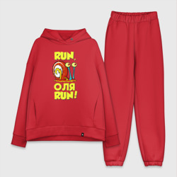 Женский костюм хлопок Oversize Run Оля run