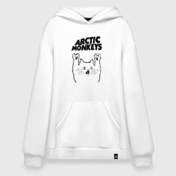 Худи SuperOversize хлопок Arctic Monkeys - rock cat