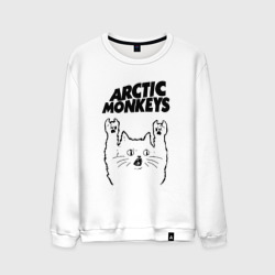 Мужской свитшот хлопок Arctic Monkeys - rock cat